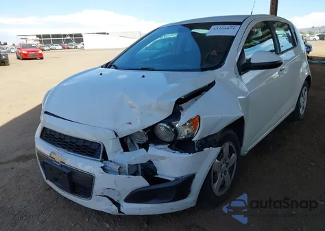 2013 Chevrolet Sonic Ls Auto z USA, uszkodzony, nr VIN 1G1JA6SH6D4118844